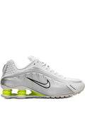 Nike Shox R4 "White/Metallic Silver/Volt”