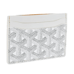 GOYARD SAINT-SULPICE CARD WALLET “WHITE”