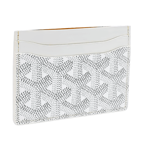 GOYARD SAINT-SULPICE CARD WALLET “WHITE”