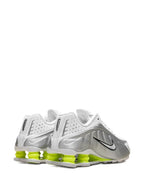 Nike Shox R4 "White/Metallic Silver/Volt”