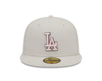 Los Angeles Dodgers New Era 2023 Mother’s Day On-Field 59FIFTY Fitted Hat – Grey/Pink