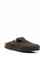 Birkenstock Boston Soft Footbed Suede “Brown”