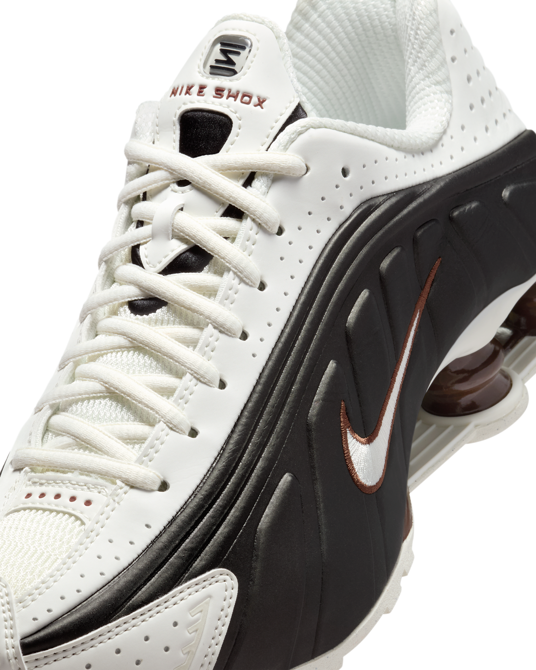 Nike Shox R4 “Sail/Black/Brown”