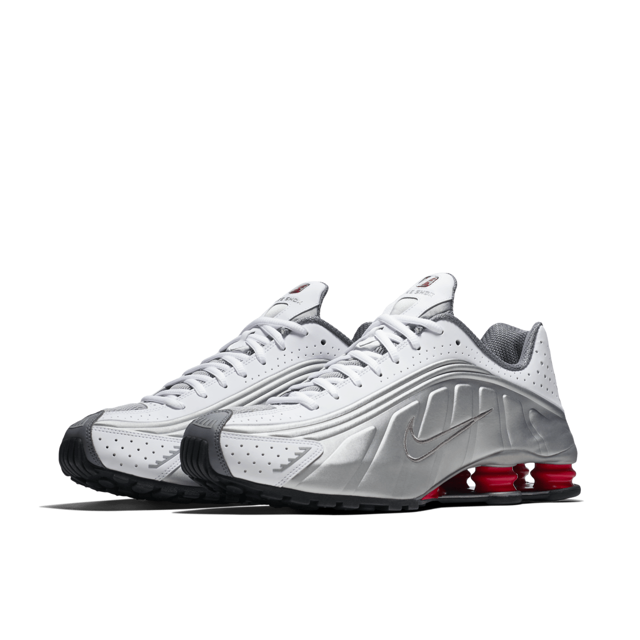 Nike Shox R4 “White & Comet Red”