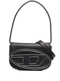 Diesel 1DR leather shoulder bag “Black”