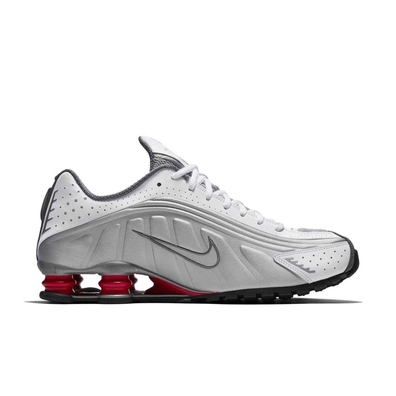 Nike Shox R4 “White & Comet Red”