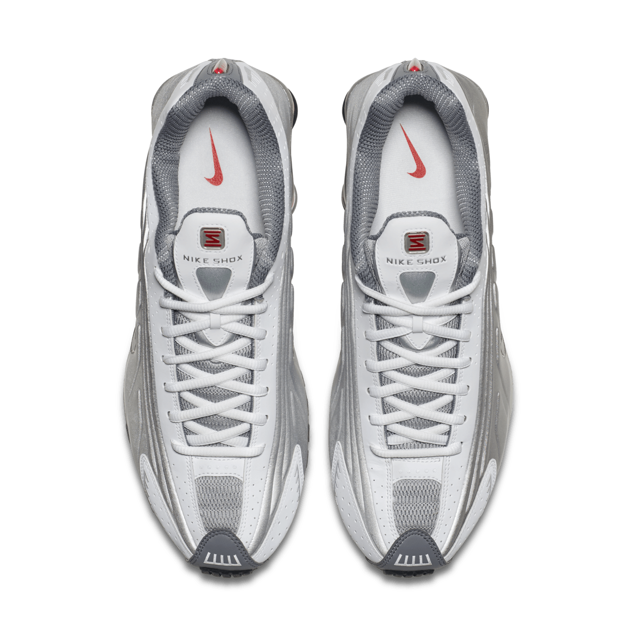 Nike Shox R4 “White & Comet Red”
