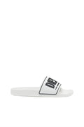 DIESEL SA-MAYEMI-POOL SLIDES WITH 3D LOGO "WHITE"