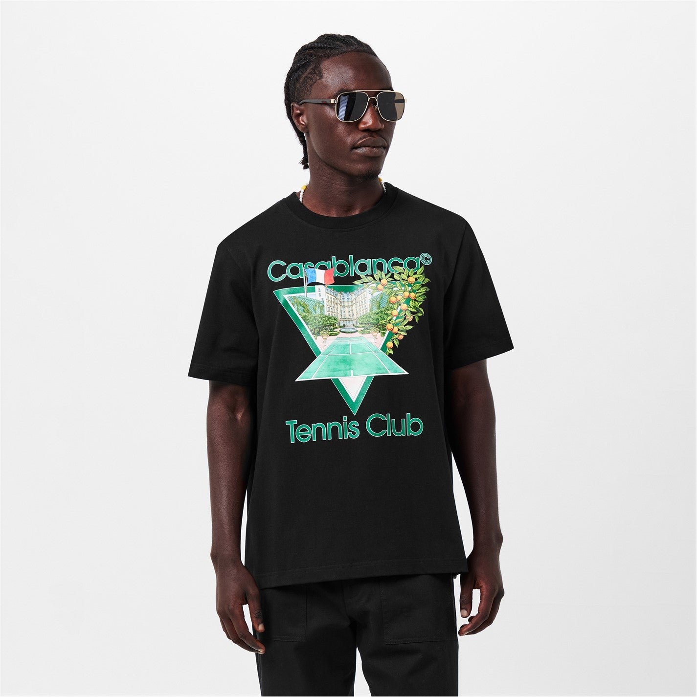 Casablanca
Tennis Club graphic t-shirt