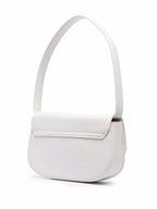 Diesel 1DR leather shoulder bag “White”