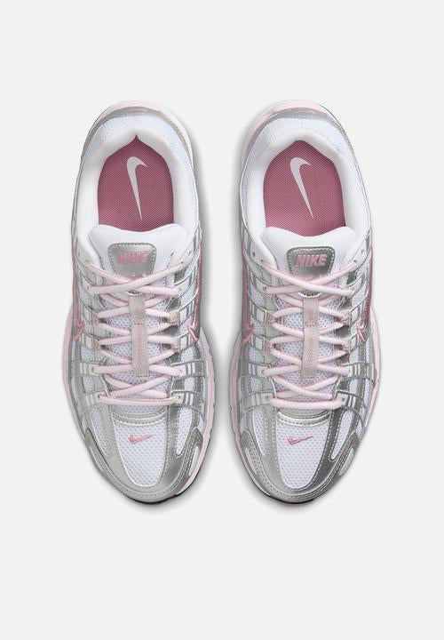 Nike P-6000 Trainers “Metallic Silver-Elemental Pink”