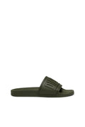 DIESEL SA-MAYEMI-POOL SLIDES WITH 3D LOGO "GREEN"