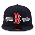 New Era Boston Redsox Fitted Hat MLB Classic World Series Patch