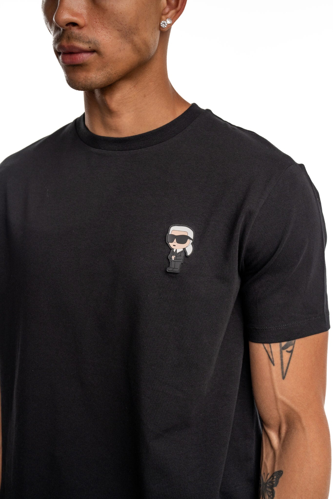 (CORE) KARL LAGERFELD MEN’S CREWNECK T SHIRT