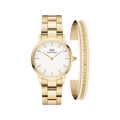 Iconic Link Eggshell White + Elan Bracelet Gold