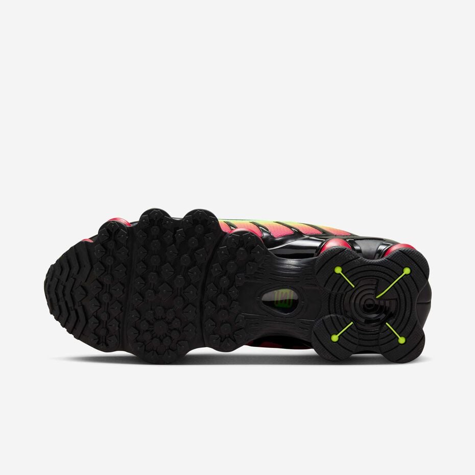 Nike Shox TL “Black Volt Fire Red”
