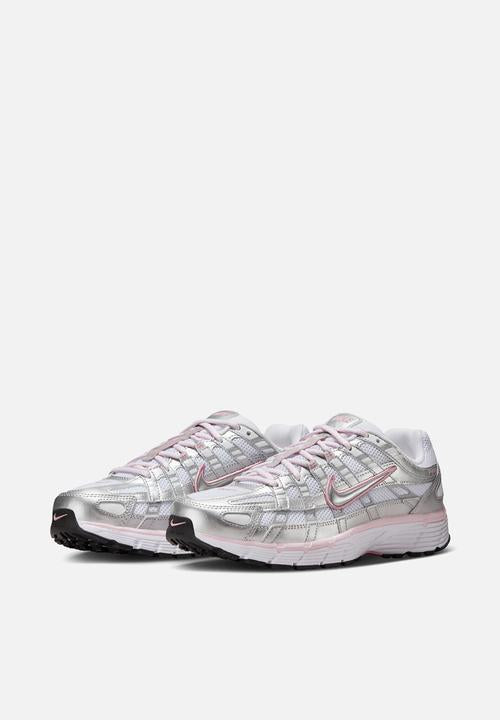 Nike P-6000 Trainers “Metallic Silver-Elemental Pink”