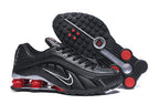 Nike Shox R4 Black Comet Red