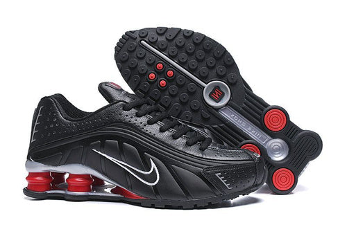 Nike Shox R4 Black Comet Red