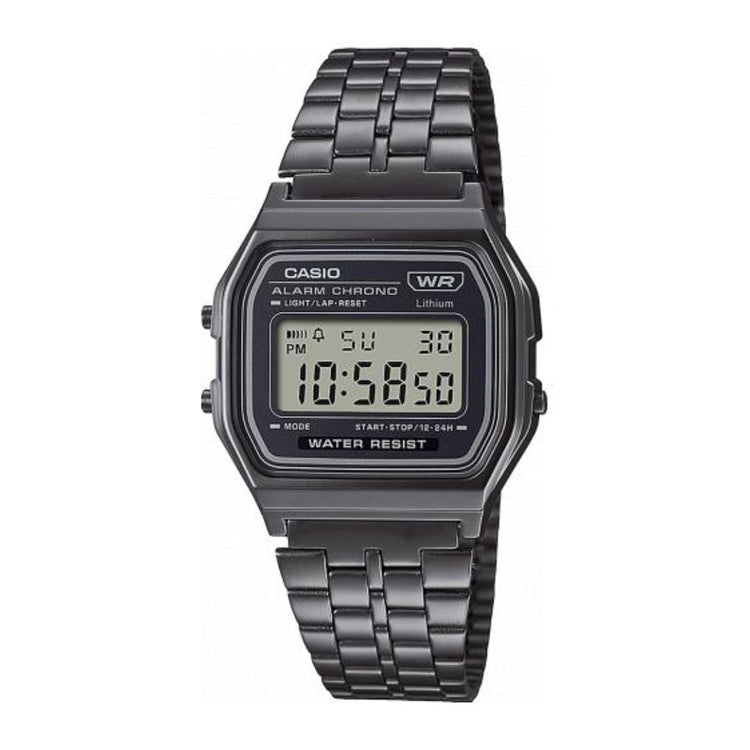 Metallic Black Casio Watch