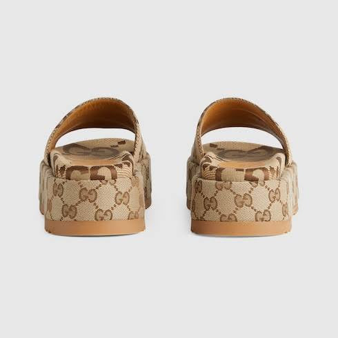GUCCI Platform Slide Sandal
