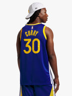 Nike Men's Dri-Fit Golden State Warriors Blue Jersey