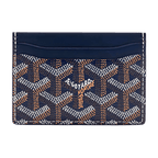 GOYARD SAINT-SULPICE CARD WALLET “NAVY BLUE”
