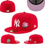 NEW YORK YANKEES WITH ROSES 59FIFTY MLB