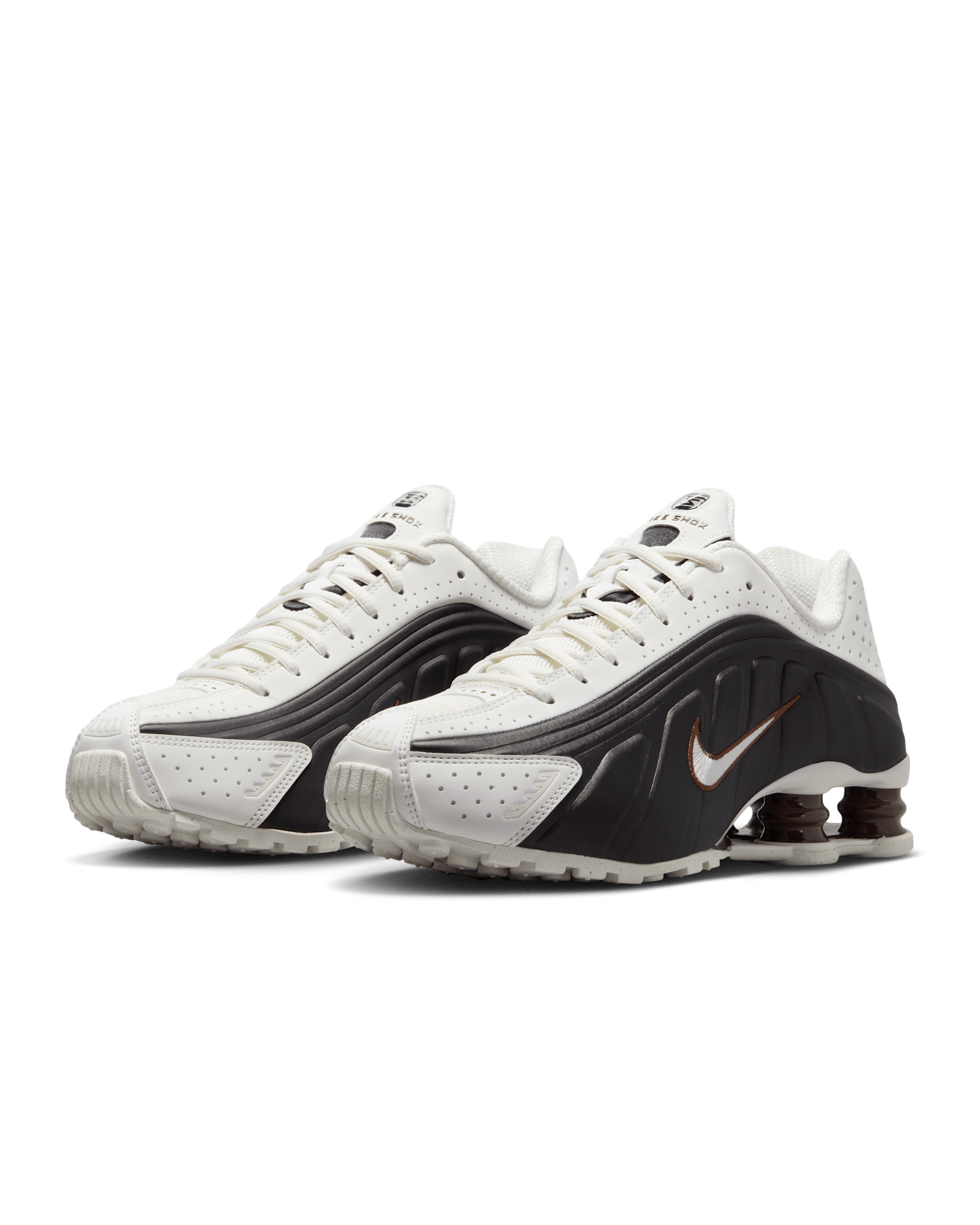 Nike Shox R4 “Sail/Black/Brown”