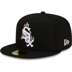 59Fifty Team Fire White Sox New Era Fitted Cap