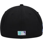 Athletics New Era Black 40th Anniversary Black Light 59FIFTY Fitted Hat