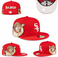 MLB New Era Red White Sox x Jon Stan Fitted Cap