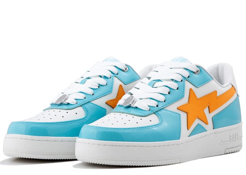 A BATHING APE® BAPESTA ICON LOW #2 BLUE