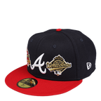 Atlanta Braves 3Times World Series Champions New Era 59FIFTY