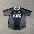 Broken Planet Football Jersey Black/Grey