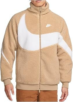 Nike Sportswear Swoosh Full Zip Reversible Boa Jacket