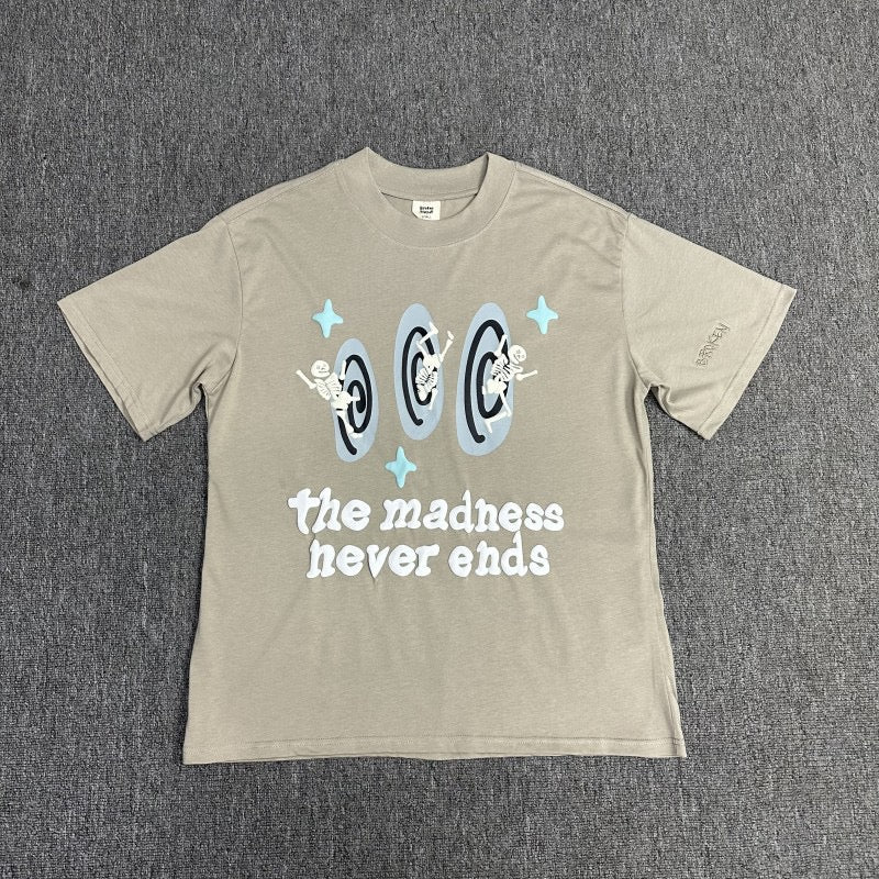 Broken Planet Market "The Madness Never Ends" T-shirt