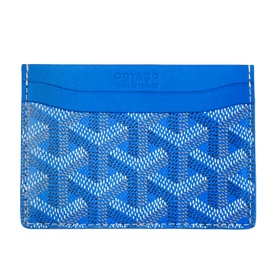 GOYARD SAINT-SULPICE CARD WALLET “SKY BLUE”