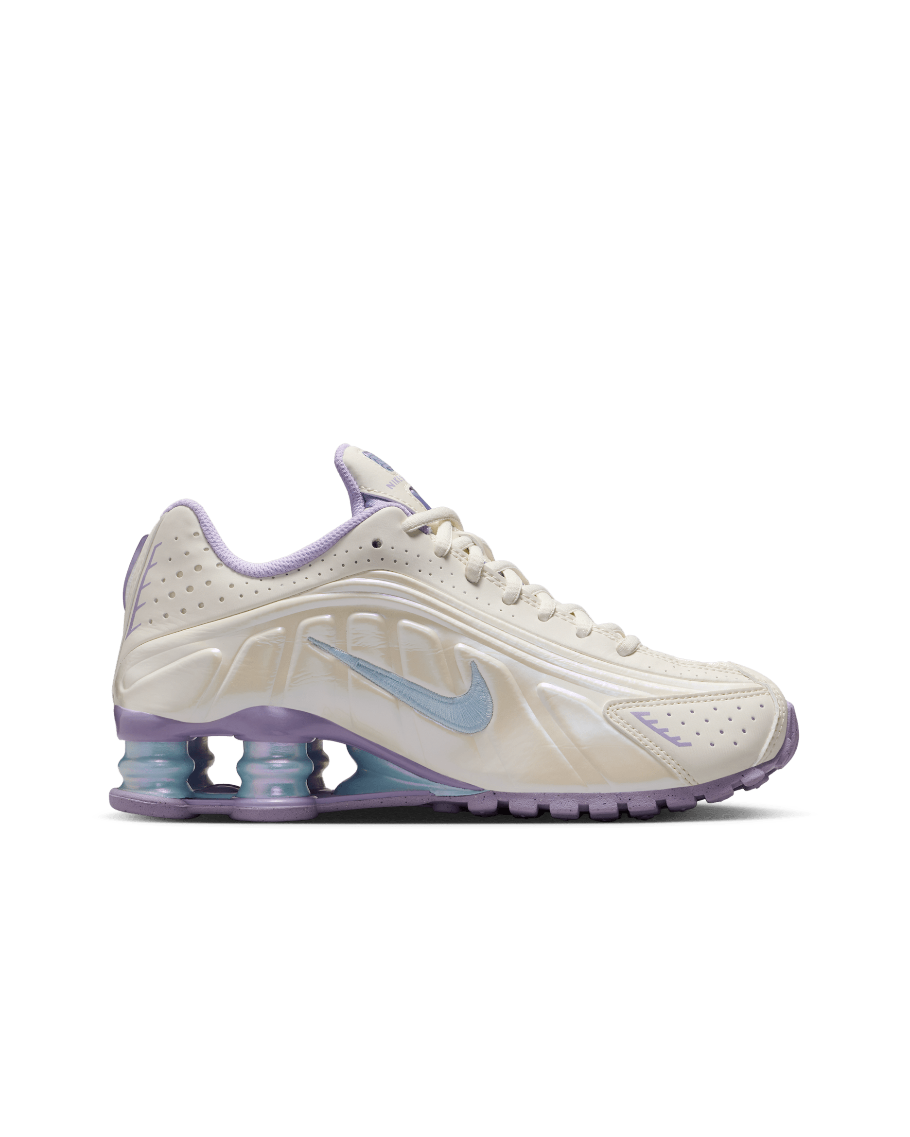 Nike Shox R4 Soft Pearl Hydrangeas (GS)