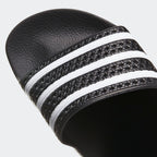 ADILETTE SLIDES “Core Black”
