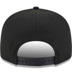 Men's Chicago Bulls New Era Black Icon 9FIFTY Snapback Hat