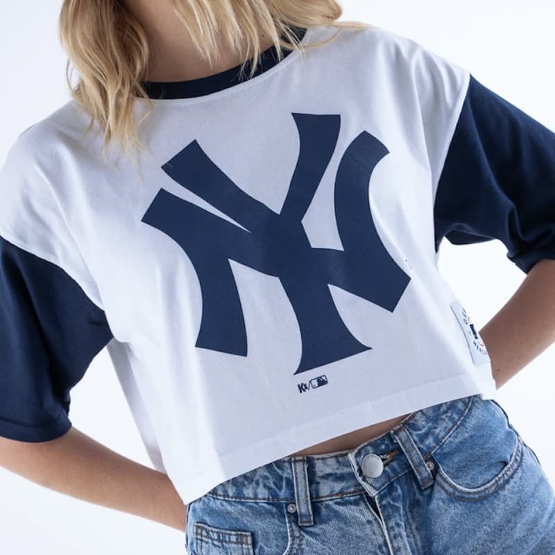 MLB Ladies New York Crop Top