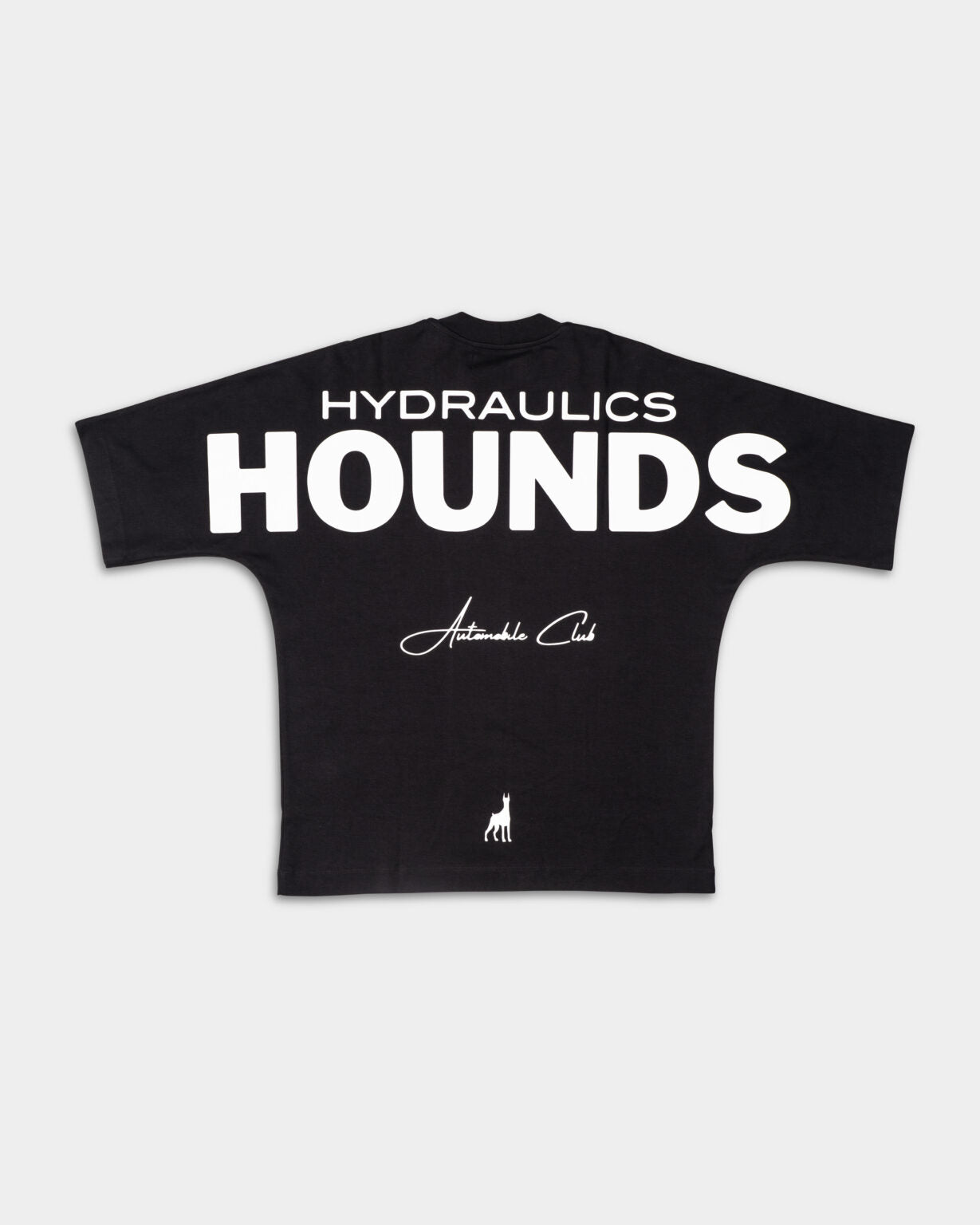 HYDRAULICS HOUNDS SUPER OVERSIZED TEE BLACK