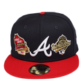 Atlanta Braves 3Times World Series Champions New Era 59FIFTY