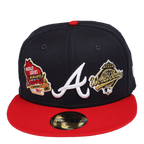 Atlanta Braves 3Times World Series Champions New Era 59FIFTY