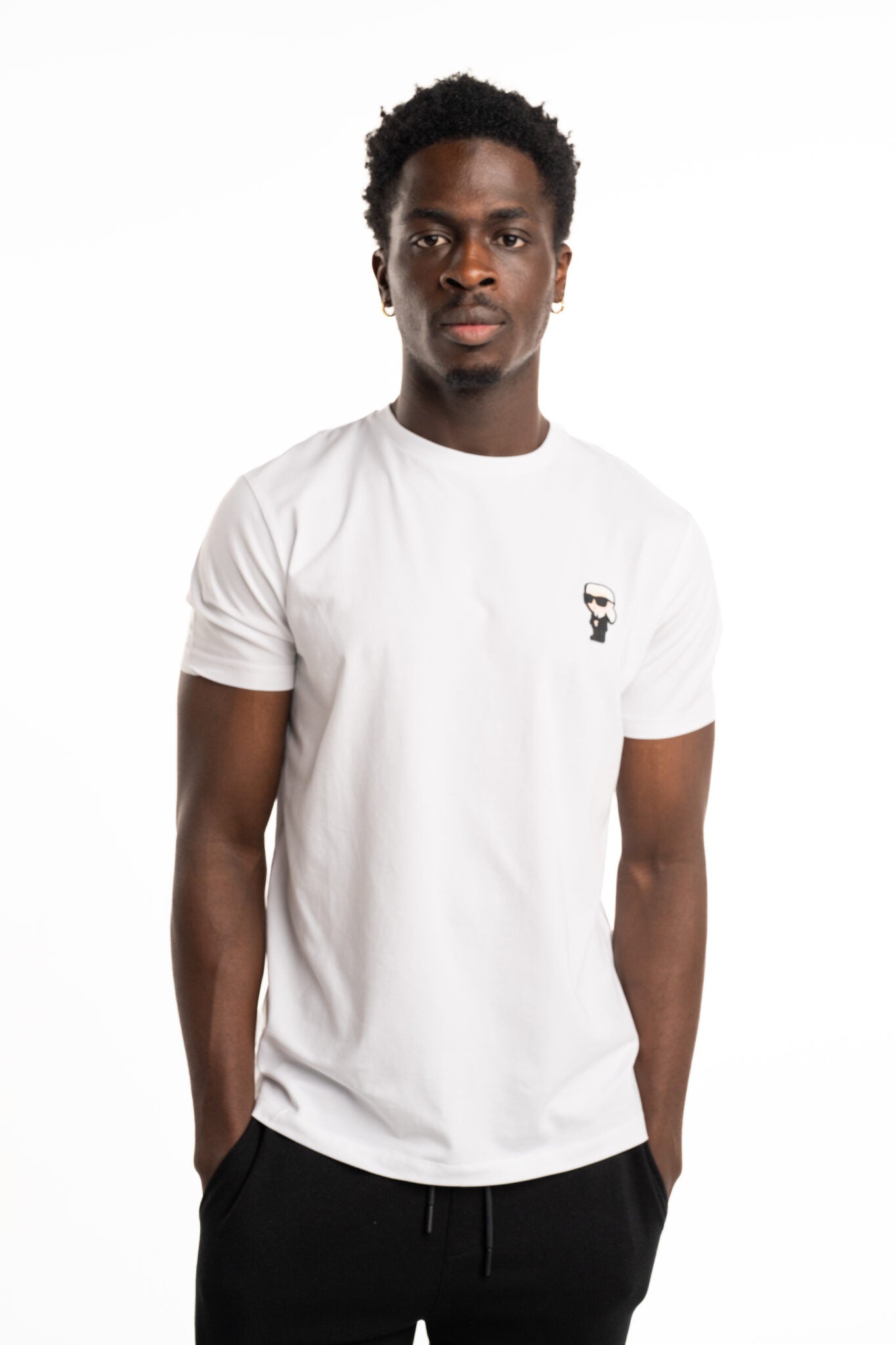 (CORE) KARL LAGERFELD MEN’S CREWNECK T SHIRT