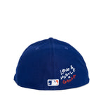 MLB LOS ANGELES DODGER BLUE CLASSIC TEAM HEART FITTED 59FIFTY CAP