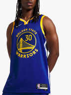 Nike Men's Dri-Fit Golden State Warriors Blue Jersey