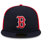 Boston Red Sox New Era Navy/Red Gameday Sideswipe 59FIFTY Fitted Hat