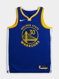 Nike Men's Dri-Fit Golden State Warriors Blue Jersey